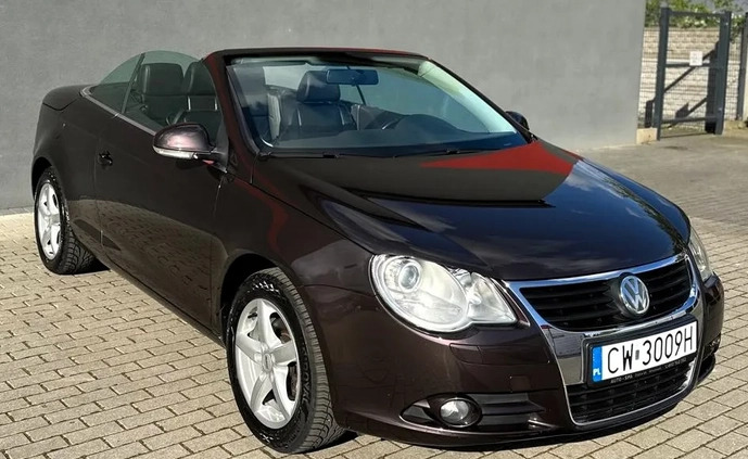 Volkswagen Eos cena 25500 przebieg: 127500, rok produkcji 2006 z Włocławek małe 277